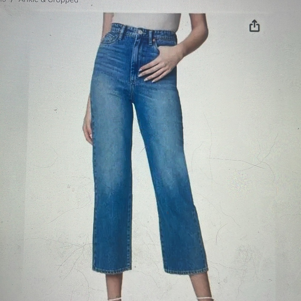 BLANK NYC “The Baxter”, ribcage straight leg jeans Sz 27